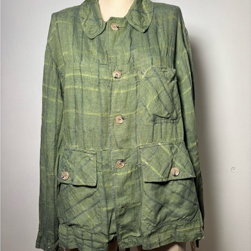 NICHOLAS DALEY Plaid Utility Jacket